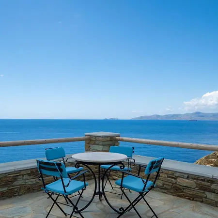 Beachfront Seahorse With Private Pool By Explore Ándros